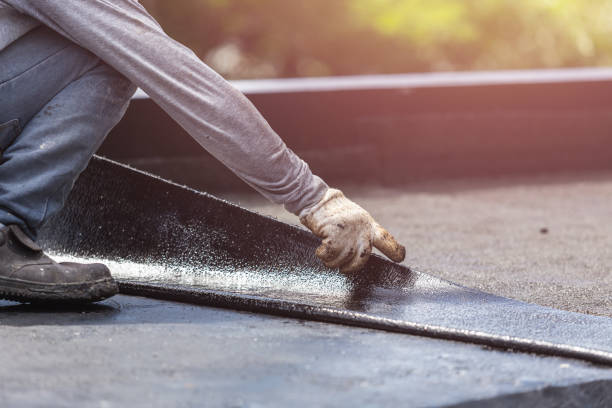 Professional Crawl Space Encapsulation technician working in Fulton, MD